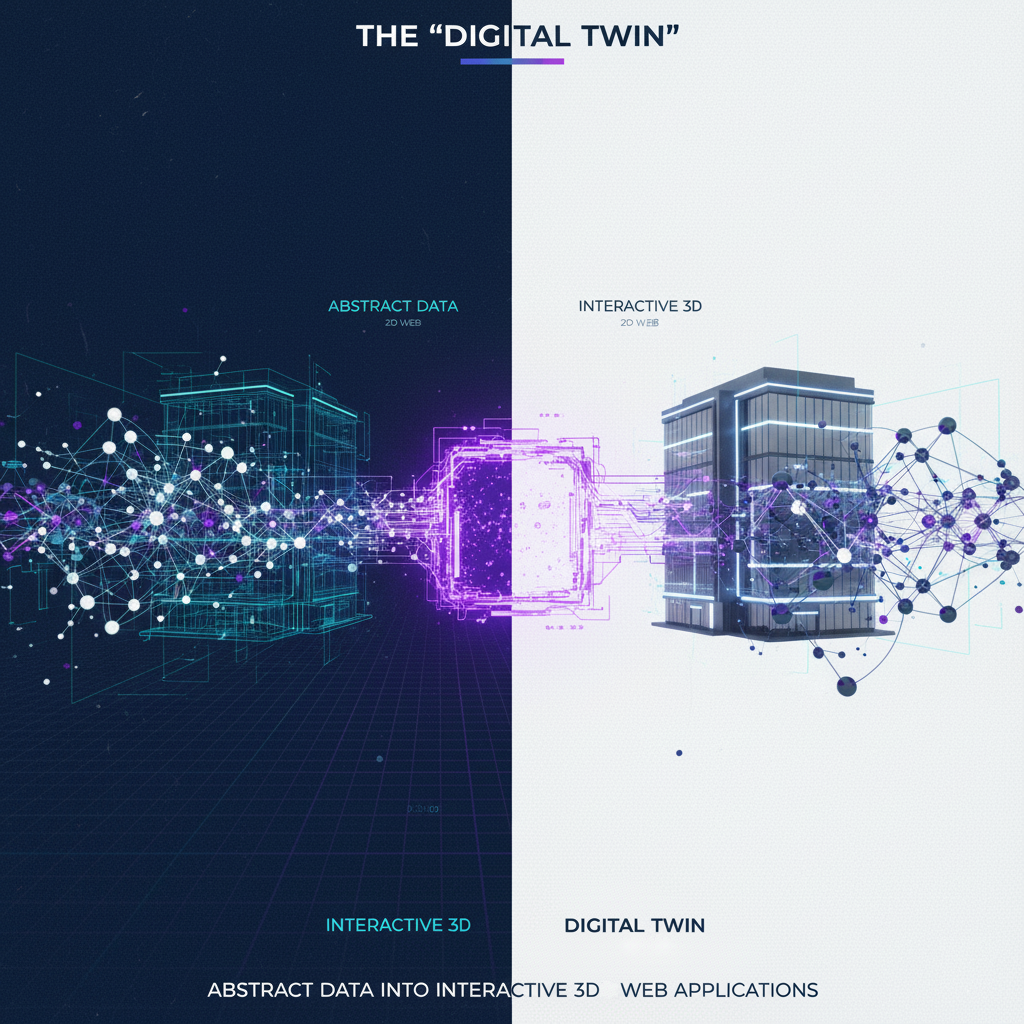 The 'Digital Twin': How We're Turning Abstract Data into Interactive 3D Web Applications